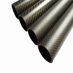 Custom Made 3K Twill Matte Carbon Fiber Tube