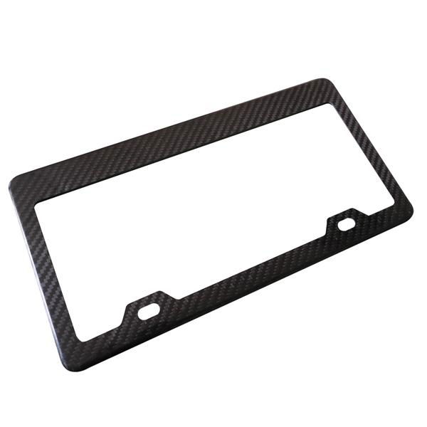 100% real 3K Carbon Fiber US Number License Plate Frame