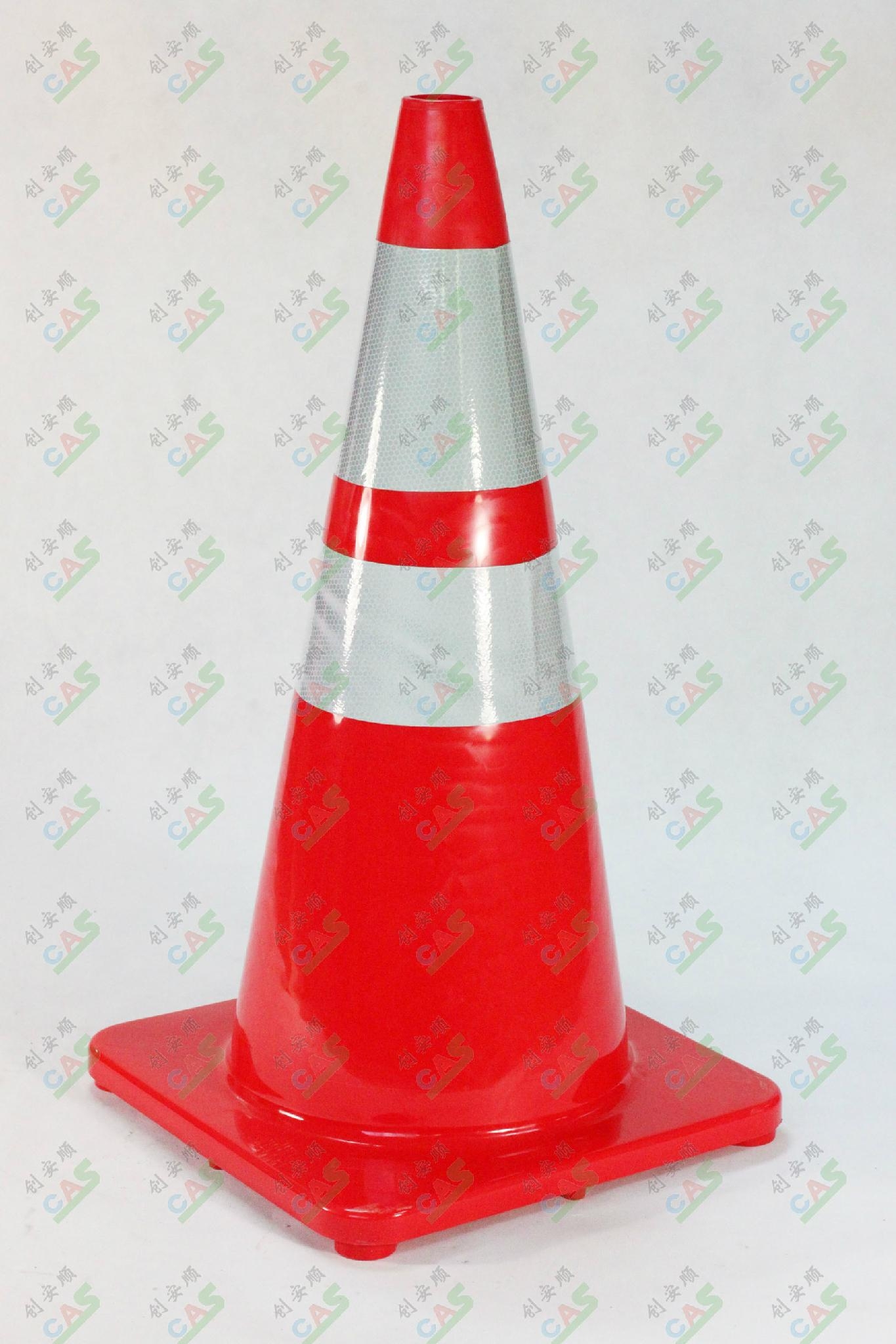 PVC Road Cone CASFZ4 CAS (China Manufacturer) Roadway Safety