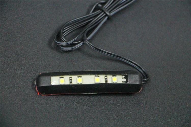 High Quality LED License Plate Light for Motorcycle Auto 4