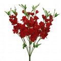 real touch artificial flower,silk flower,red colors bouquet flower 1