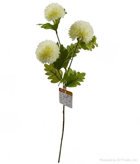 new items for fashion style artificial flower,new ball chrysanthmum 2