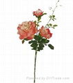 72cm high single rose for wedding decoration artificial flower  3
