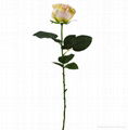 single stem wedding rose flower factory wholesale artificial flower rose 3