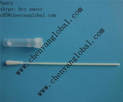 iCleanhcy  Bacterial  sample colletion nylon flocked swab with tube 