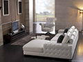 2015 new moden leather sofa sectionals Y081 2