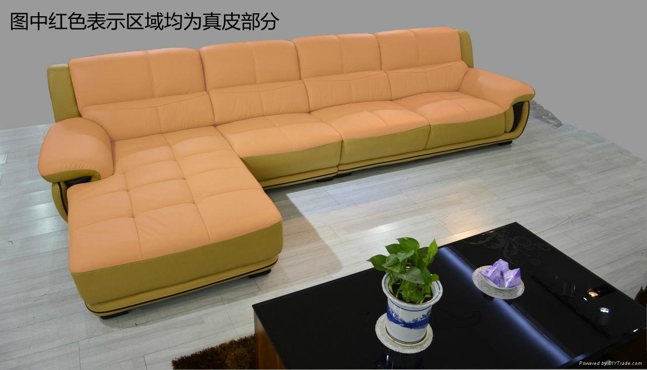 leather sofa set H989 3