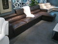 leather sofa moden living room furniture 1