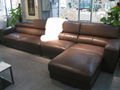 leather sofa moden living room furniture 3