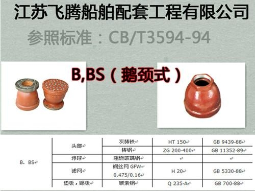CB/T3594船用空气管头 3