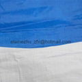  blue and white color pe tarpaulin with different sizes 2