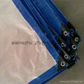  blue and white color pe tarpaulin with different sizes 4