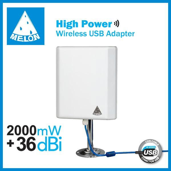 Outdoor WiFi antenna 36dbi High Power 2000mW 5