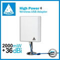 Outdoor WiFi antenna 36dbi High Power 2000mW 5