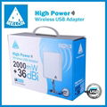 Outdoor WiFi antenna 36dbi High Power 2000mW 4