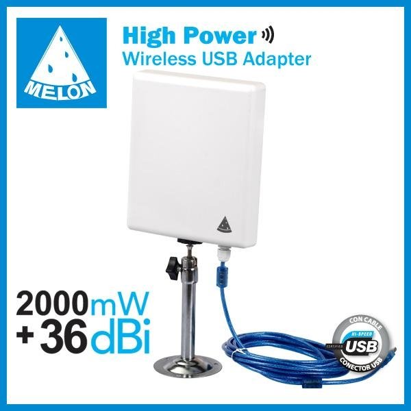 36dbi wifi adapter 10m usb cable