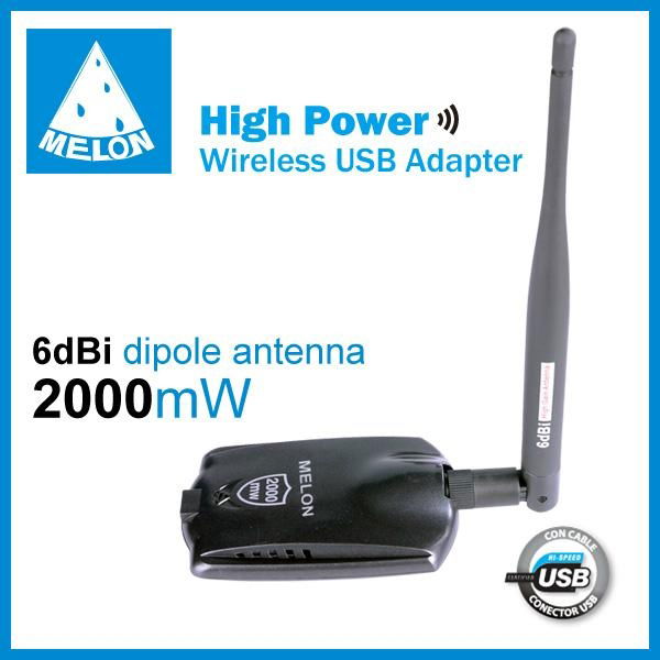 2000mW 6dbi antenna RT3070 wireless usb adapter