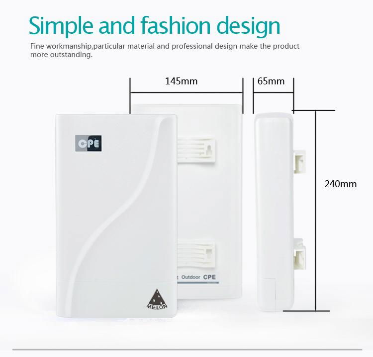 Outdoor wireless CPE long range 3km 2