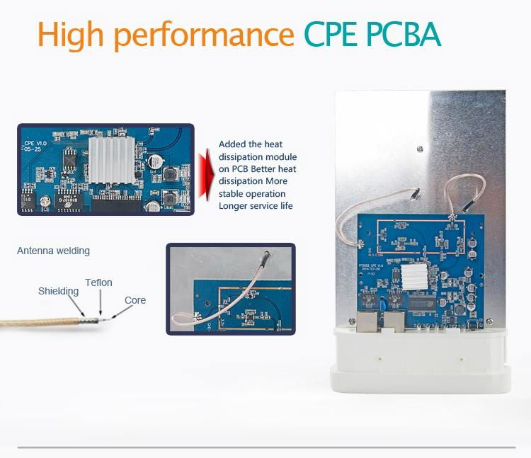 Outdoor wireless CPE long range 3km 5