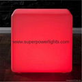 PE LED Cube Chair lighting