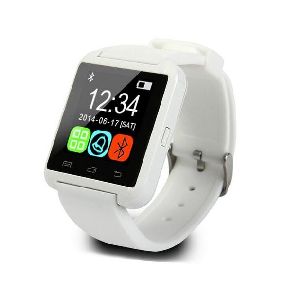 Hot Smart Watches, Bluetooth 4.1, Compatible with iOS 8.1, Pedometer, Remote Cam