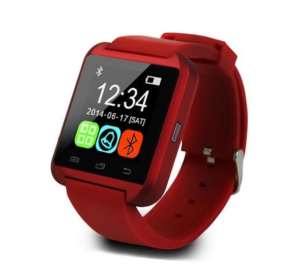 Hot Smart Watches, Bluetooth 4.1, Compatible with iOS 8.1, Pedometer, Remote Cam 2