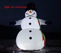 inflatable christmas light up snowman