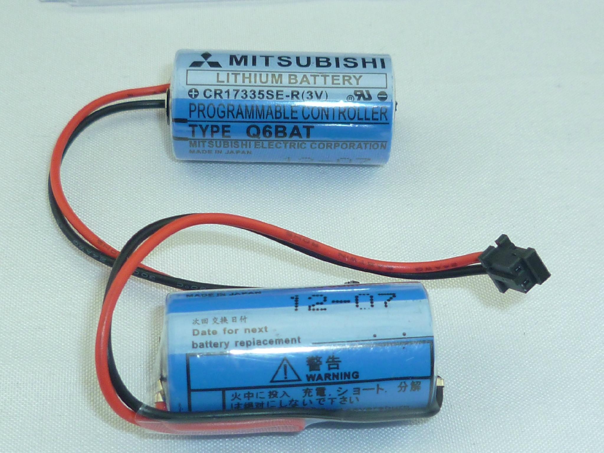 Mitsubishi 3V Lithium Battery Q6BAT CR17335SE-R