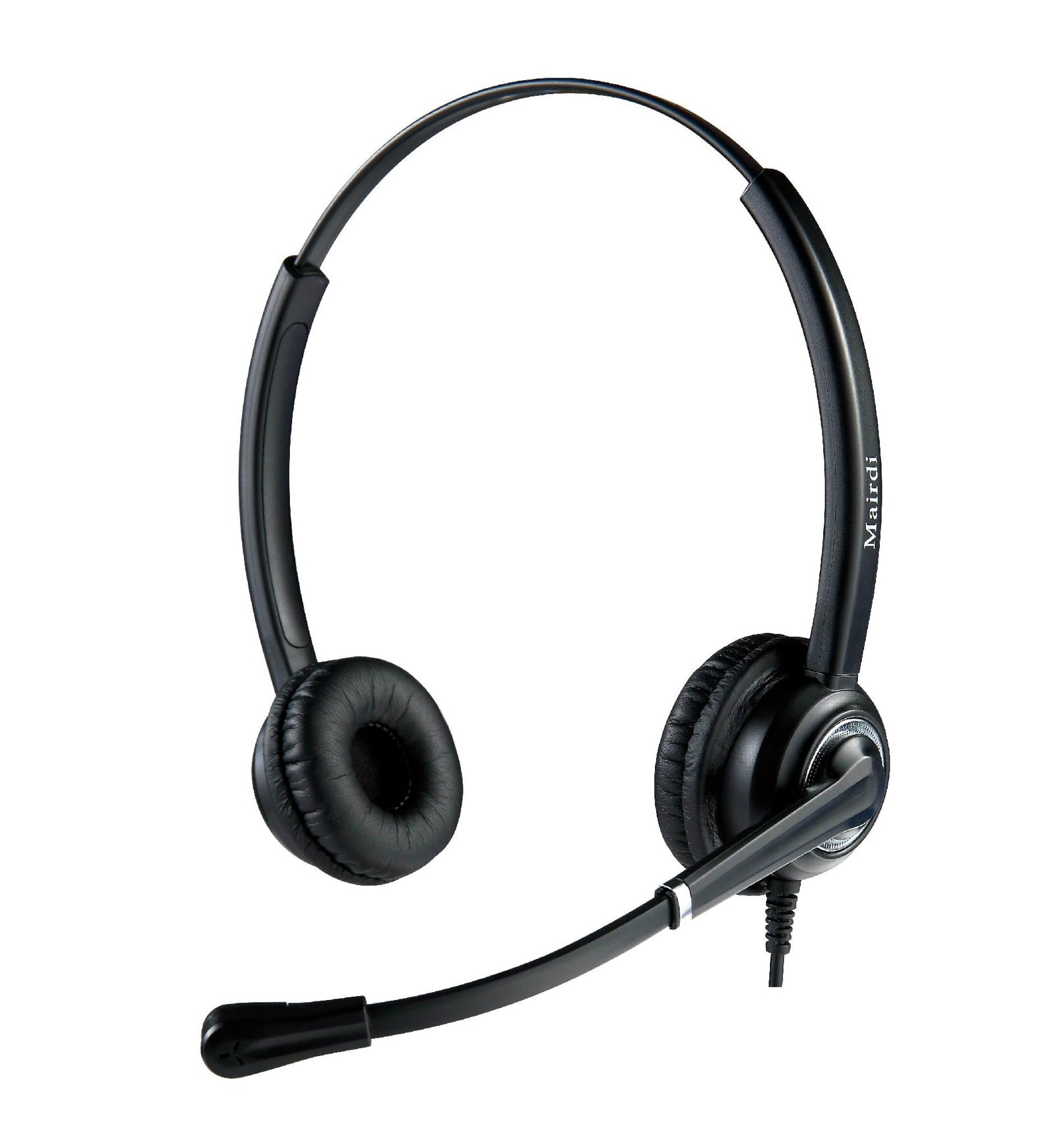 Noise cancelling telephone headset call center headset