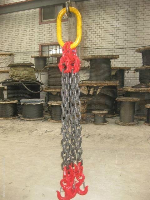 CE Grade 80 chain lifting G80 chain slings (6mm, 7mm, 8mm, 10mm, 13mm, 14mm, 16m 3