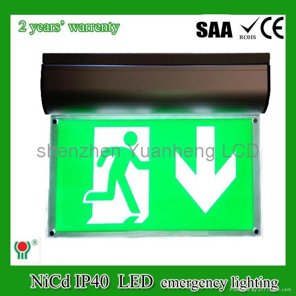 wall/ceiling mounted fire battery emergency led light bar
