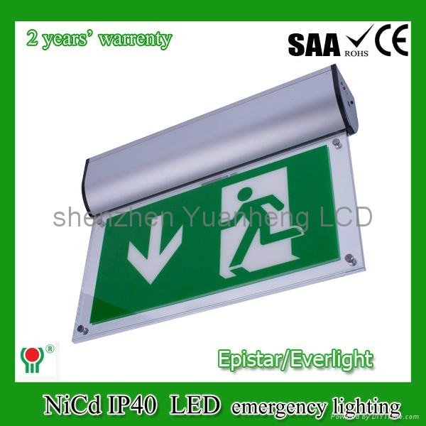 wall/ceiling mounted fire battery emergency led light bar 2