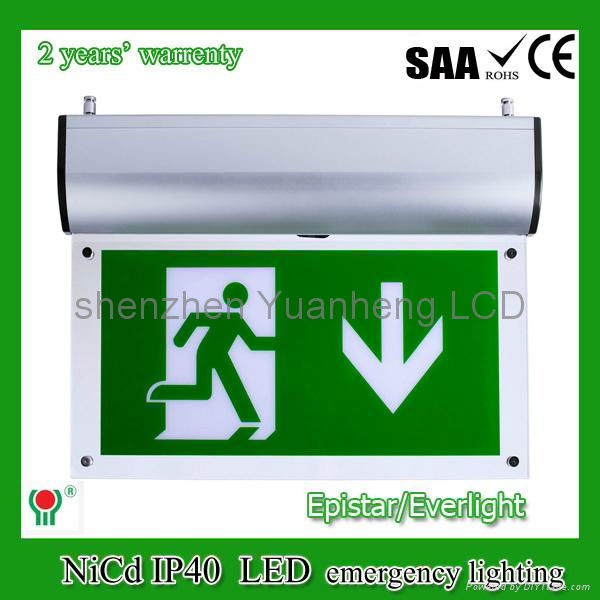 wall/ceiling mounted fire battery emergency led light bar 4