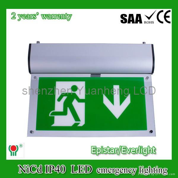 wall/ceiling mounted fire battery emergency led light bar 5