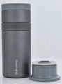 stainless steel vacuum flask with strainer and thermoses drinkware insulated vac 1