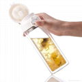 Glass Juice Cup Drinking Lemon Cup water bottle