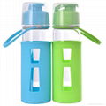 500ml big high-borosilicate heat-resistant creative cheap glass bottle flask cup