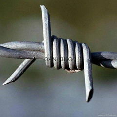 Barded wire