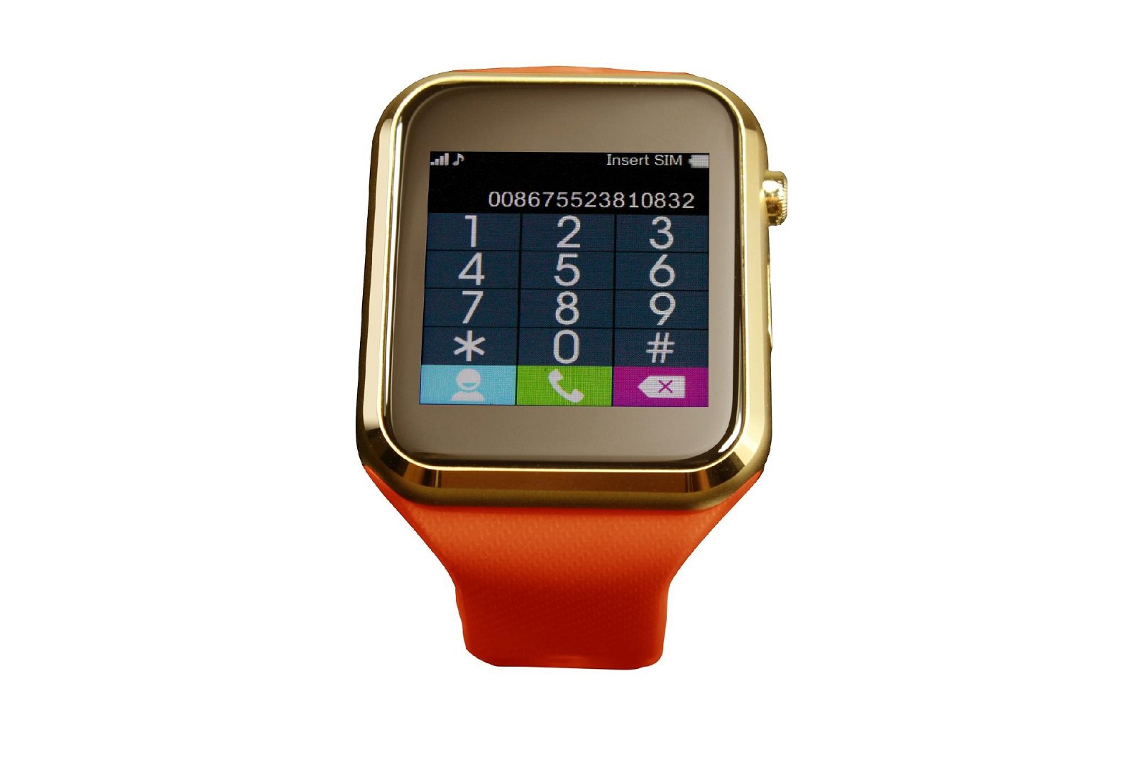 Android touch screen bluetooth cemara smart watch phone 5