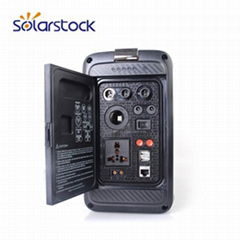 Portable AC/DC Solar Energy Power System with Lithium-ion Batteries