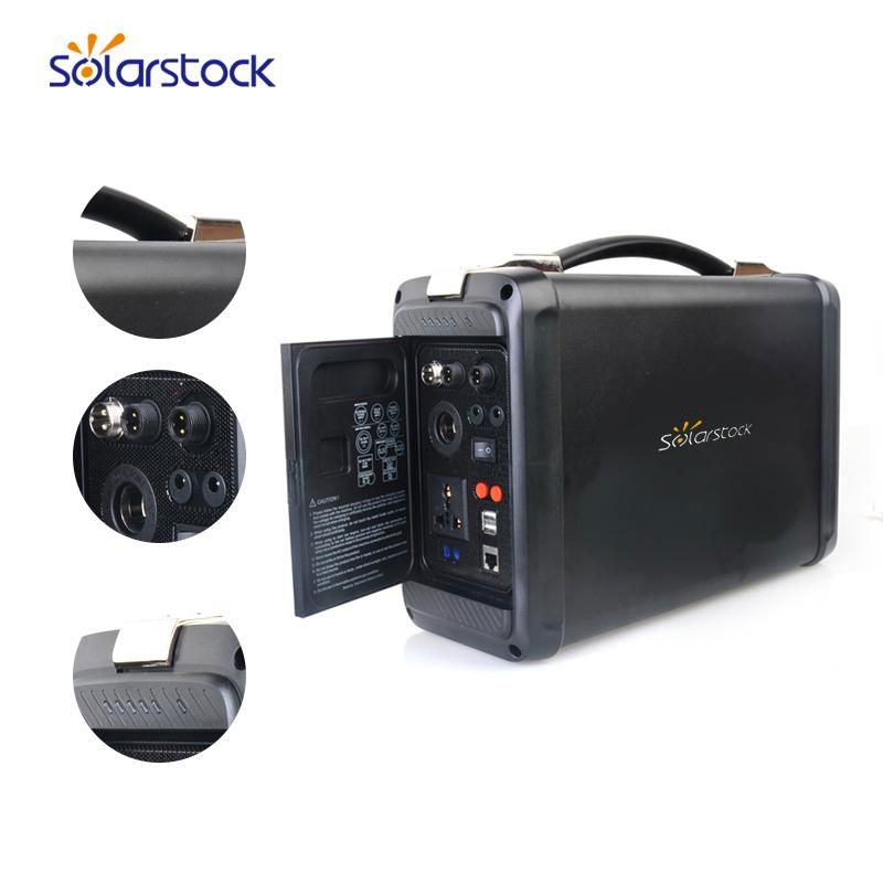 Portable Mini Generator with Solar Home Lighting System and Rechargeable Battery 3