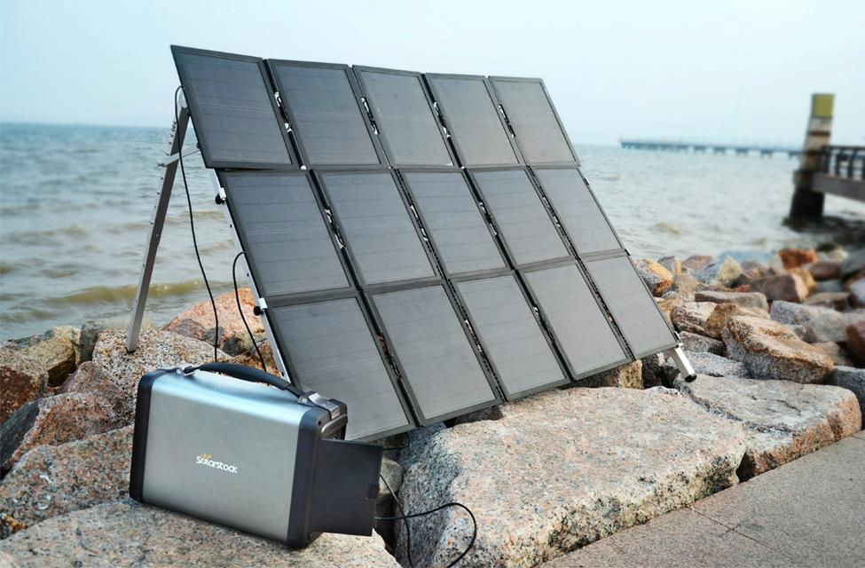 Wholesale Solar Generator with Pure Sine Wave Inverter 