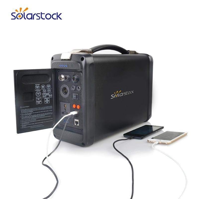 Portable Solar Power System for Emergency Mobile Phone Charging 