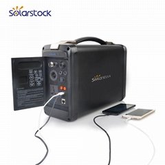 Portable Solar Power System for Emergency Mobile Phone Charging 