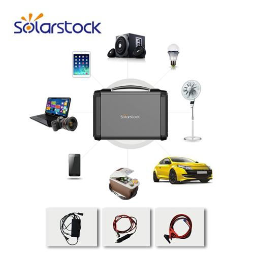 Portable Energy System Solar Power Generator 500W  2