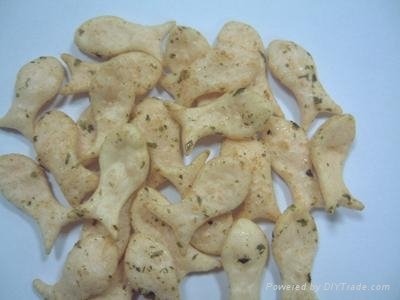 crispy fish shape customized fried potato snack 2