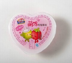80g assorted natural flavor yogurt fruit cup jelly pudding