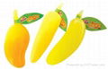 popular banana shaped OEM seaweed jelly fruit drink 1