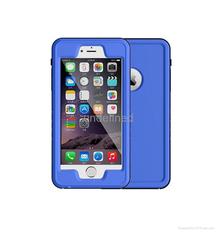 A variety of color Waterproof Case with Touch ID for Apple iPhone 6/6s plus 5