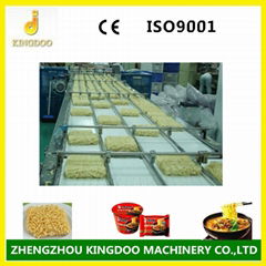 Hot sale stainless steel fried instant noodle processing line